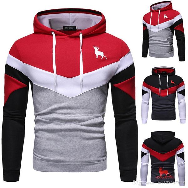 a new look for men in autumn/winter 2019 is a full-color fawn printed hoodie with long sleeves size m-2xl, Black
a new look for men in autumn/winter 2019 is a full-color fawn printed hoodie with long sleeves size m-2xl, Black