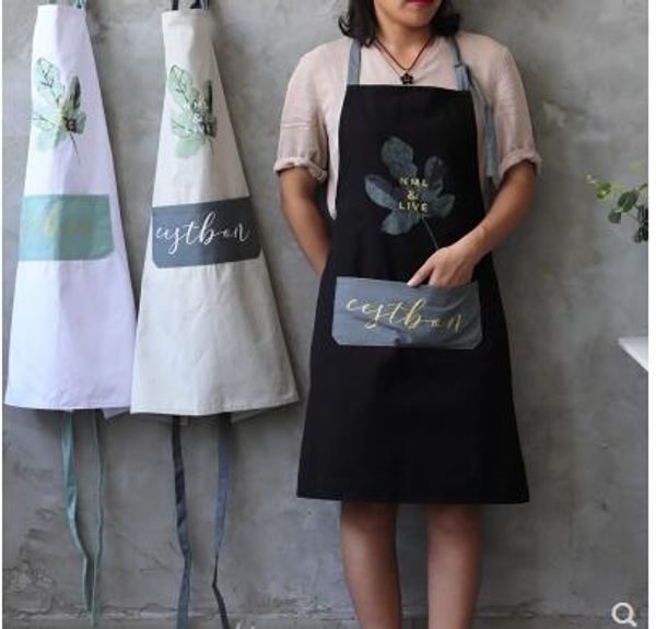 all-cotton cotton apron household kitchen cleaning oil-proof belt pocket nordic style bronzing coffee shop flower shop
all-cotton cotton apron household kitchen cleaning oil-proof belt pocket nordic style bronzing coffee shop flower shop