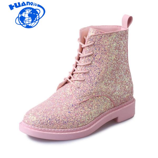 huanqiu designers brand women ankle boots heels female shoes woman autumn glitter lace up boots casual bling pink wyq80, Black
huanqiu designers brand women ankle boots heels female shoes woman autumn glitter lace up boots casual bling pink wyq80, Black