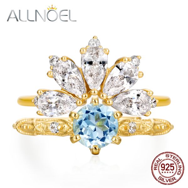 allnoel dropshipping luxury fine jewelry 5a zircon natural z gemstone 925 sterling silver stackable rings for women, Golden;silver
allnoel dropshipping luxury fine jewelry 5a zircon natural z gemstone 925 sterling silver stackable rings for women, Golden;silver