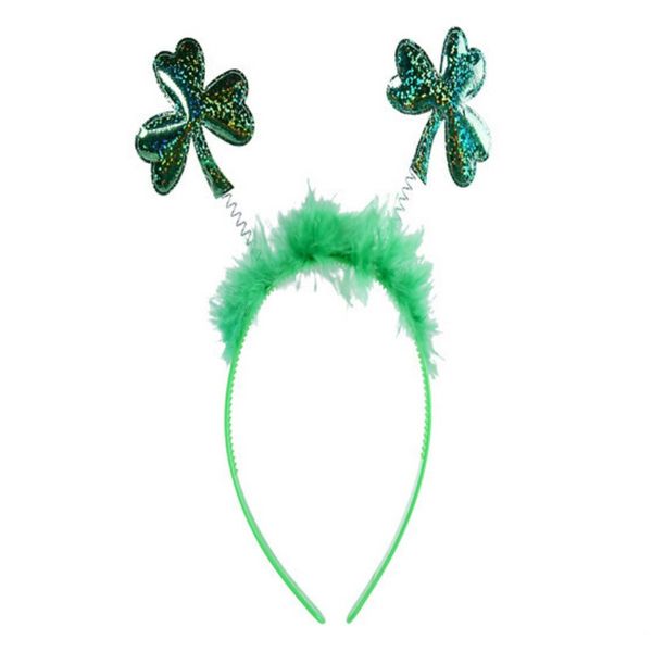 irish st patrick's day headband green clover hairband shamrock buckle small sequin hat lovely festival party decor kids adults 2
irish st patrick's day headband green clover hairband shamrock buckle small sequin hat lovely festival party decor kids adults 2