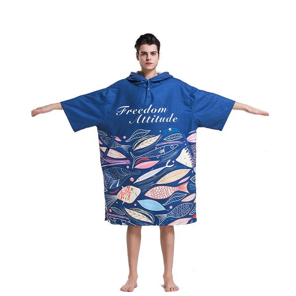 new blue printing changing robe bath towel outdoor hooded beach towel poncho bathrobe towels woman men diving bathrobe
new blue printing changing robe bath towel outdoor hooded beach towel poncho bathrobe towels woman men diving bathrobe