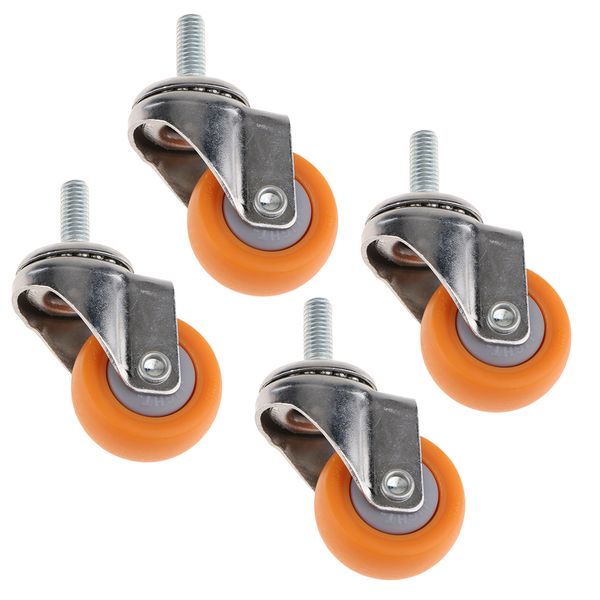 1.5inch stem swivel casters wheels with m8 thread bolt for shopping carts industrial trolleys
1.5inch stem swivel casters wheels with m8 thread bolt for shopping carts industrial trolleys