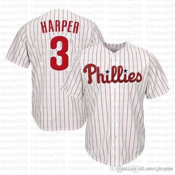 CHEAP SALE 3 Bryce Harper Cool Base Jersey Philadelphia Men's Phillies Majestic Alternate Cool Base Harper Baseball Jersey wholesale