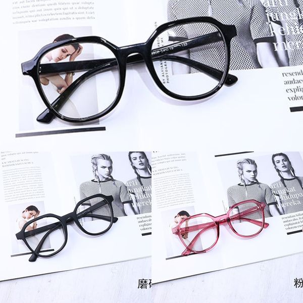 color transparent jelly color without lens frame female trendsetter decoration plain-looking artifact glasses glasses round face, Silver
color transparent jelly color without lens frame female trendsetter decoration plain-looking artifact glasses glasses round face, Silver