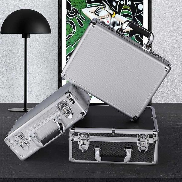 360x240x95mm waterproof shockproof aluminum tool box impact resistant safety case equipment camera storage suitcase with foam
360x240x95mm waterproof shockproof aluminum tool box impact resistant safety case equipment camera storage suitcase with foam