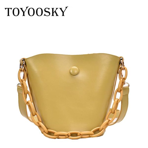 toyoosky design women shoulder bag summer chain bucket handbags quality pu leather women's small totes shopping bag bolsa
toyoosky design women shoulder bag summer chain bucket handbags quality pu leather women's small totes shopping bag bolsa