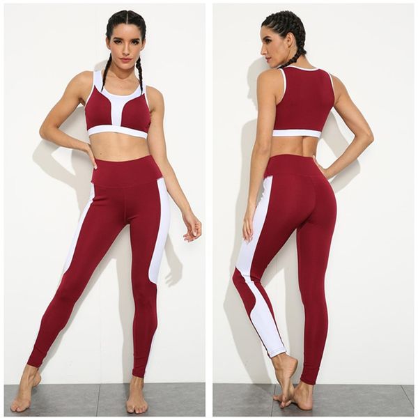 yoga outfits 2pcs set women sportwear fitness sport and leggings gym breathable seamless running leggins girls sets, White;red
yoga outfits 2pcs set women sportwear fitness sport and leggings gym breathable seamless running leggins girls sets, White;red