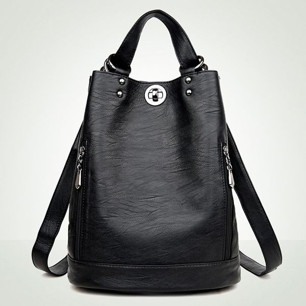 backpack women leather school bags for teenage girls 2020 fashion large capacity travel feminina school leather backpack
backpack women leather school bags for teenage girls 2020 fashion large capacity travel feminina school leather backpack