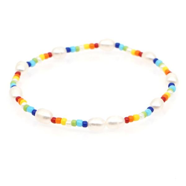 baroque pearl rainbow pride bracelets for women friendship pulseras mujer 2020 new bohemian summer beach colorful jewelry gift, Golden;silver
baroque pearl rainbow pride bracelets for women friendship pulseras mujer 2020 new bohemian summer beach colorful jewelry gift, Golden;silver