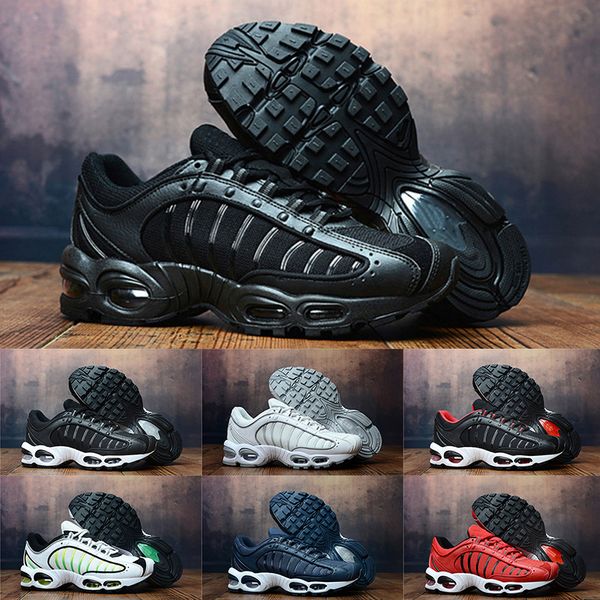 2019 New Designer Tn TailWind Mens Running Shoes White Black Mens Trainer Designer Sports Sneakers Size 12
2019 New Designer Tn TailWind Mens Running Shoes White Black Mens Trainer Designer Sports Sneakers Size 12
