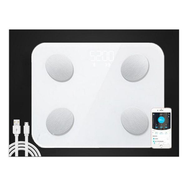 intelligent usb charging body fat scale weight weighing human health management weight scale 28 items of functional data
intelligent usb charging body fat scale weight weighing human health management weight scale 28 items of functional data