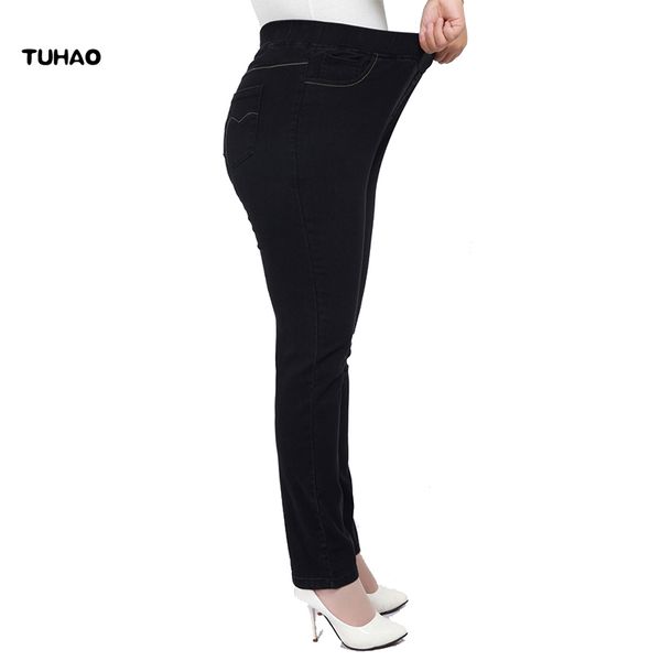 tuhao 2018 spring high waist denim pants jeans for women large size 8xl 7xl 6xl 5xl office lady jean vintage plus size pant yh12, Blue
tuhao 2018 spring high waist denim pants jeans for women large size 8xl 7xl 6xl 5xl office lady jean vintage plus size pant yh12, Blue