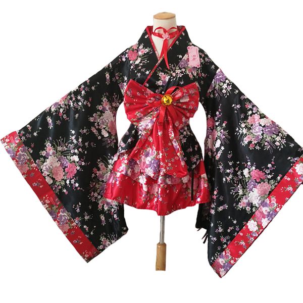 women's sakura anime costume japanese kimono costume vintage original tradition silk yukata dress -xxl, Red
women's sakura anime costume japanese kimono costume vintage original tradition silk yukata dress -xxl, Red