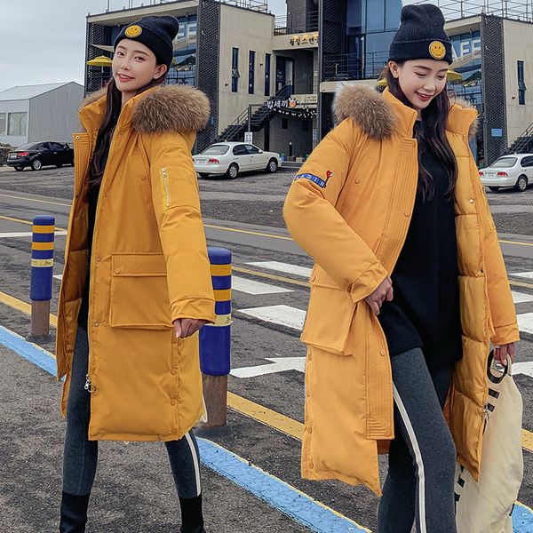 big fur women long slim winter parkas jacket coat 2019 new thick warm women hooded coat army green cotton padded jackets female, Black
big fur women long slim winter parkas jacket coat 2019 new thick warm women hooded coat army green cotton padded jackets female, Black
