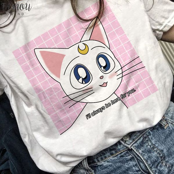 sailor moon 90s funny t shirt harajuku clothes tshirt modal aesthetic cat anime women cute female t shirt kawaii tees fashion ullzang, White
sailor moon 90s funny t shirt harajuku clothes tshirt modal aesthetic cat anime women cute female t shirt kawaii tees fashion ullzang, White