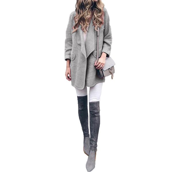 turn down collar autumn winter cardigan women clothes thin casual streetwear coat long sleeve open stitch slim female pockets, Black;brown
turn down collar autumn winter cardigan women clothes thin casual streetwear coat long sleeve open stitch slim female pockets, Black;brown