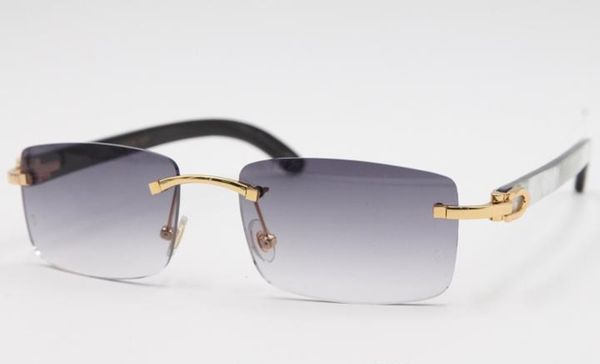 2020 new style glasses genuine natural black and white vertical stripes buffalo horn rimless 8200758 sunglasses, White;black
2020 new style glasses genuine natural black and white vertical stripes buffalo horn rimless 8200758 sunglasses, White;black