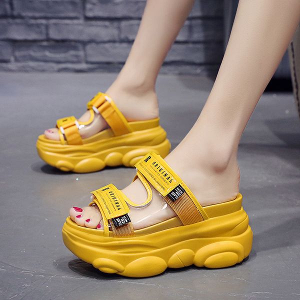 slippers casual shoes increased internal women heels slides platform pantofle luxury high flat soft 2020 fashion rome pu, Black
slippers casual shoes increased internal women heels slides platform pantofle luxury high flat soft 2020 fashion rome pu, Black