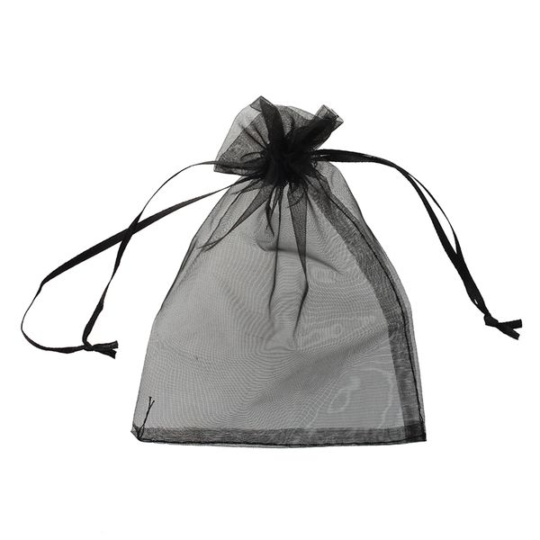 25 x organza drawstring gift bag jewellery pouch black hot 
25 x organza drawstring gift bag jewellery pouch black hot