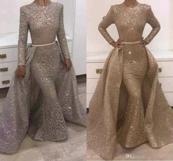 mermaid evening dresses jewel long sleeve unique design evening gowns lace with sequins beads crystals formal evening dresses, Black;red
mermaid evening dresses jewel long sleeve unique design evening gowns lace with sequins beads crystals formal evening dresses, Black;red