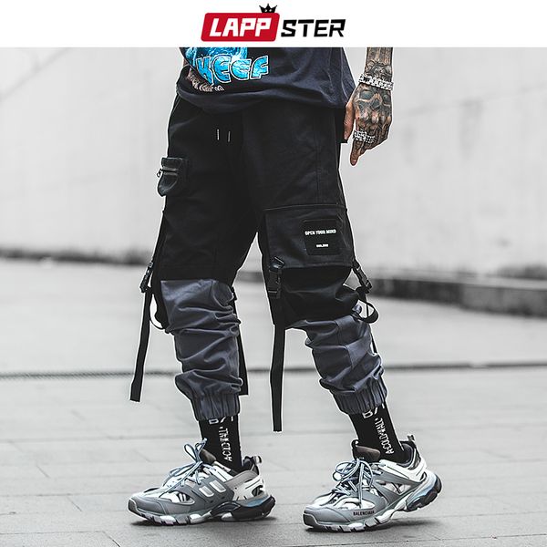 lappster pachwork cargo pants 2020 streetwear hip hop ribbons joggers pants men japanese style black casual track fashions
lappster pachwork cargo pants 2020 streetwear hip hop ribbons joggers pants men japanese style black casual track fashions