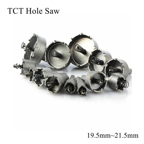 19.5mm 20mm 20.5mm 21mm 21.5mm tct hole saw blade hss metal drill bit carbide tip cutter metalworking stainless steel iron alloy
19.5mm 20mm 20.5mm 21mm 21.5mm tct hole saw blade hss metal drill bit carbide tip cutter metalworking stainless steel iron alloy
