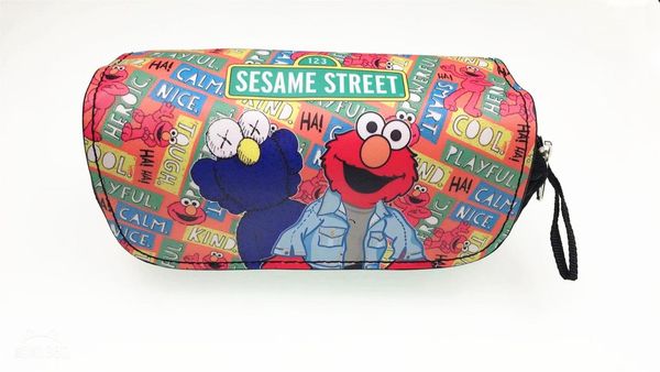 sesame street pu + canvas cosmetic bag student stationery pouch bag makeup organizer
sesame street pu + canvas cosmetic bag student stationery pouch bag makeup organizer