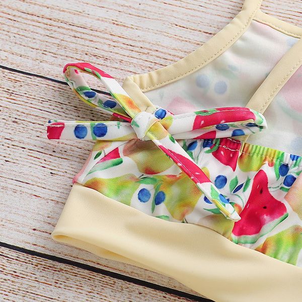 kids swimwear for girls bikini beach suspenderfruit print swimsuit + bow skirt + hair band bikini swimsuit set l1204, White
kids swimwear for girls bikini beach suspenderfruit print swimsuit + bow skirt + hair band bikini swimsuit set l1204, White