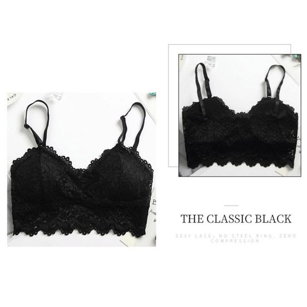 gym clothing women underwear sport bra fitness black women's wireless beautiful back lace soft brassiere lingerie intimates, White;black
gym clothing women underwear sport bra fitness black women's wireless beautiful back lace soft brassiere lingerie intimates, White;black