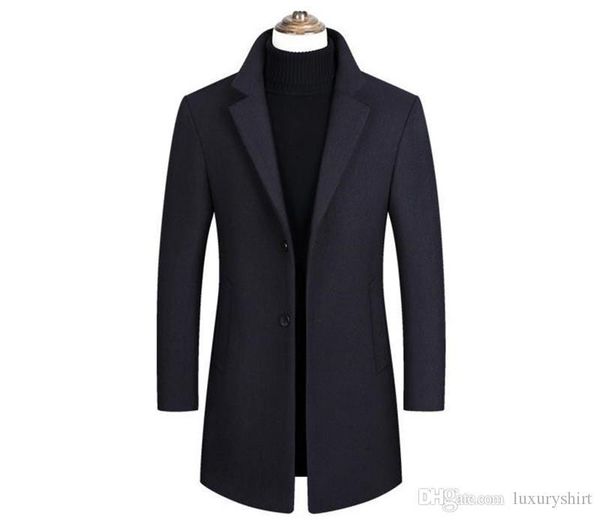 warm wool lapel neck long sleeve slim mens outerwear fashion long regular male coats designer winter mens, Black
warm wool lapel neck long sleeve slim mens outerwear fashion long regular male coats designer winter mens, Black