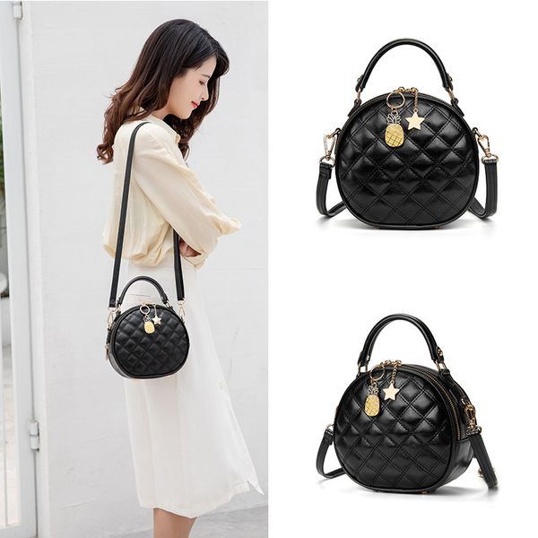 bag women's 2020 new style fashion textured rhombic handbag shoulder cross-body small round bag
bag women's 2020 new style fashion textured rhombic handbag shoulder cross-body small round bag