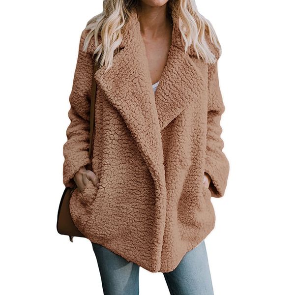 faux fur coat women thick plush warm winter sweatshirt female jackets fashion pockets cardigan outerwear women jacket, Black
faux fur coat women thick plush warm winter sweatshirt female jackets fashion pockets cardigan outerwear women jacket, Black