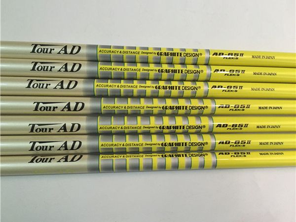 

10pcs/lot Brand New Tour AD AD-65 Shaft R/S/SR Flex Yellow Golf Graphite Shaft for Irons and Wedges