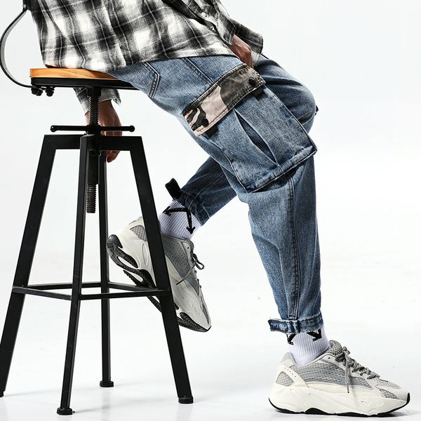 2019 new pants high street fashion men jeans loose fit harem pants blue color hip hop ruffles jeans for men x865
2019 new pants high street fashion men jeans loose fit harem pants blue color hip hop ruffles jeans for men x865