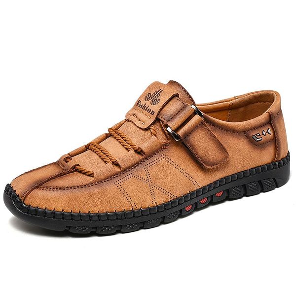 comfortable men casual shoes loafers men shoes quality split leather flats moccasins plus size 38-48, Black
comfortable men casual shoes loafers men shoes quality split leather flats moccasins plus size 38-48, Black