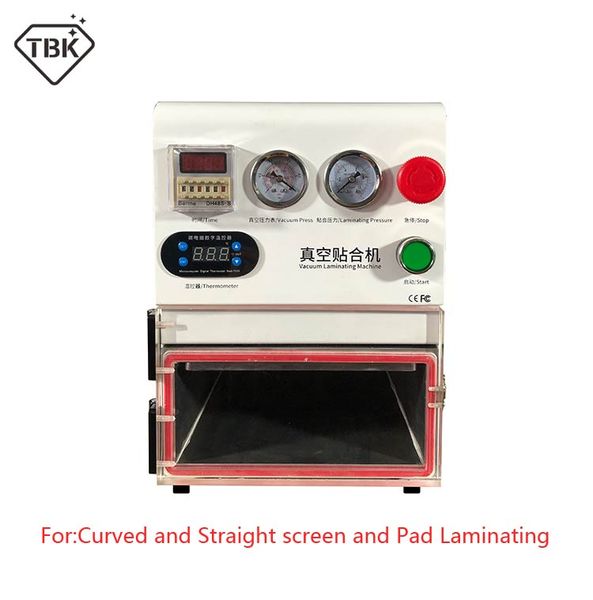 2019 tbk-108p oca lamination machine 14 inch vacuum laminating machine for curved screen and straight screen and pad
2019 tbk-108p oca lamination machine 14 inch vacuum laminating machine for curved screen and straight screen and pad