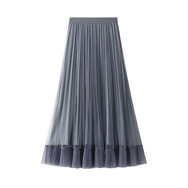 pretty women ladies long skirt wf0061 black pink grey jupe femme spring summer pleated tulle skirt womens clothes
pretty women ladies long skirt wf0061 black pink grey jupe femme spring summer pleated tulle skirt womens clothes