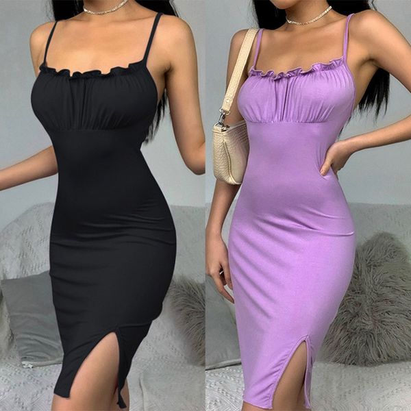 casual dresses 2021 ruffled dress party off shoulder strapless summer solid color women's sweet tight women, Black;gray
casual dresses 2021 ruffled dress party off shoulder strapless summer solid color women's sweet tight women, Black;gray