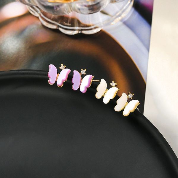 stud 2021 contracted sweet fashion acrylic women earrings elegant fine butterfly modelling fresh lovely jewelry, Golden;silver
stud 2021 contracted sweet fashion acrylic women earrings elegant fine butterfly modelling fresh lovely jewelry, Golden;silver