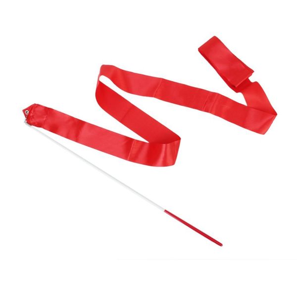 dance ribbon rhythmic gymnastics streamer rod twirling party chinese year - red.
dance ribbon rhythmic gymnastics streamer rod twirling party chinese year - red.