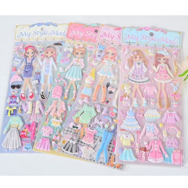 1pcs stickers lovely cartoon girls 3d kawaii sticker book lapdress up stickers kids toys pegatinas for children girl gifts
1pcs stickers lovely cartoon girls 3d kawaii sticker book lapdress up stickers kids toys pegatinas for children girl gifts