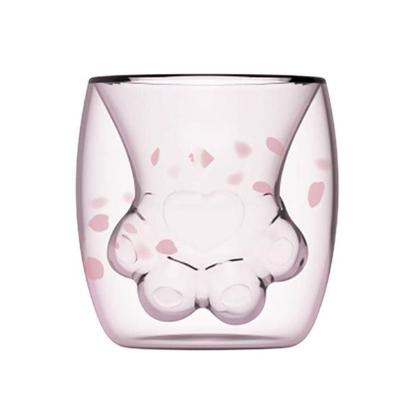 cat paw mug, cat-claw coffee mug, limited eeition cat foot cup sakura 6oz pink double wall glass mug
cat paw mug, cat-claw coffee mug, limited eeition cat foot cup sakura 6oz pink double wall glass mug