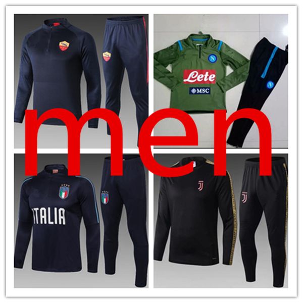 men soccer tracksuit football training 19 20 men s clothing tracksuits naples juventus retro jacket kit long sleeve inter milan, Black;blue
men soccer tracksuit football training 19 20 men s clothing tracksuits naples juventus retro jacket kit long sleeve inter milan, Black;blue