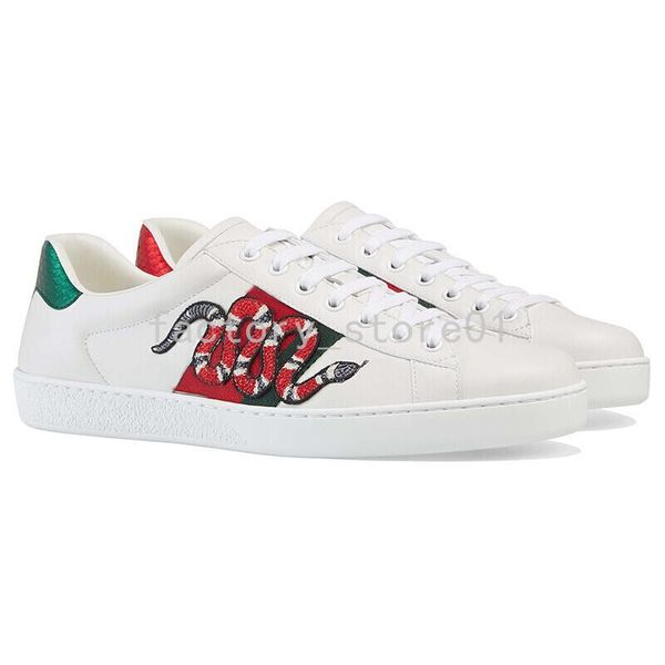 men women sneaker casual shoes luxury snake designer low leather sneakers ace bee stripes shoe walking sports trainers tiger l14, Black
men women sneaker casual shoes luxury snake designer low leather sneakers ace bee stripes shoe walking sports trainers tiger l14, Black