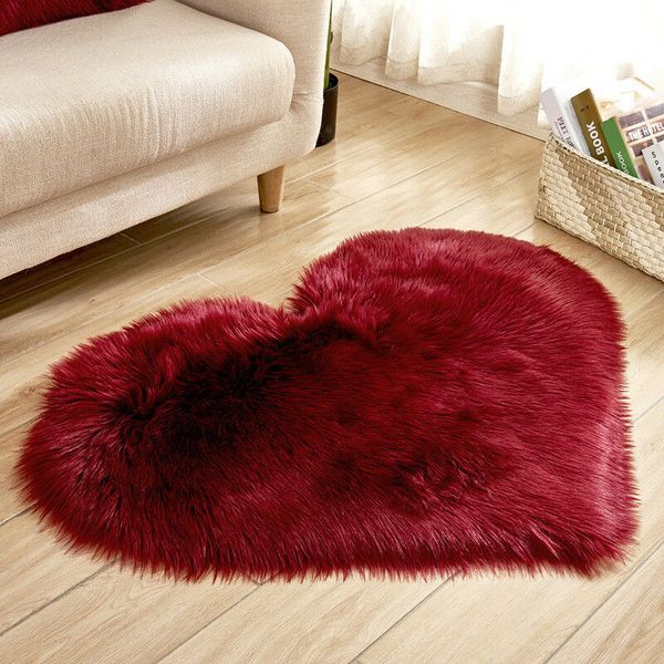 fluffy heart shaped rug shaggy floor mat soft faux fur bedroom shining fashion comfortable hairy carpet blanket
fluffy heart shaped rug shaggy floor mat soft faux fur bedroom shining fashion comfortable hairy carpet blanket