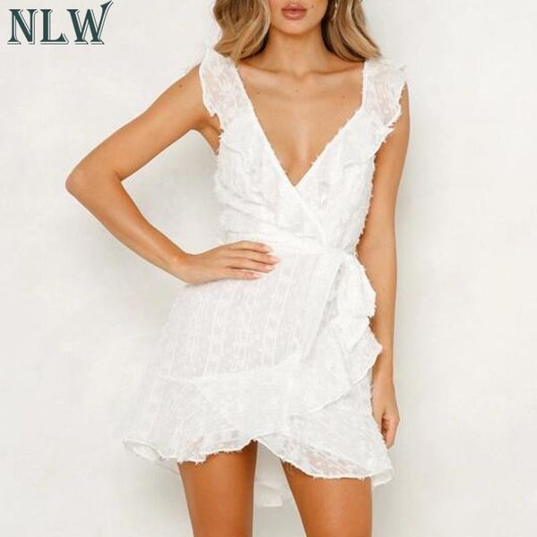 nlw women fashion elegant white lace mini dress 2019 summer casual v neck backless lace up short dress girl party vestidos, Black;gray
nlw women fashion elegant white lace mini dress 2019 summer casual v neck backless lace up short dress girl party vestidos, Black;gray