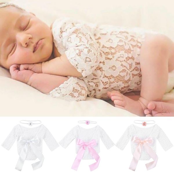 2pcs newborn pgraphy props baby girls bow lace rompers headband p shoot infant outfits p pgraphy accessories
2pcs newborn pgraphy props baby girls bow lace rompers headband p shoot infant outfits p pgraphy accessories