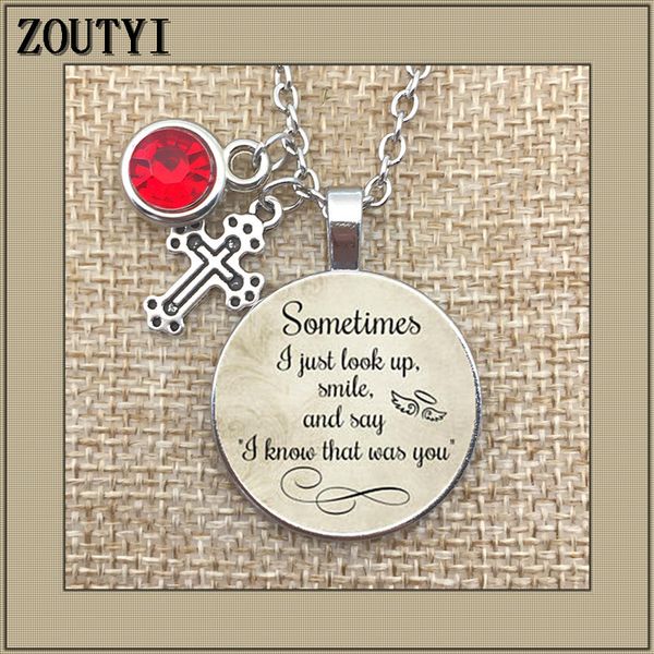 in memory, sometimes i just look up and smile and say that i know that it is you, sad charm commemorative charm pendant necklace, Silver
in memory, sometimes i just look up and smile and say that i know that it is you, sad charm commemorative charm pendant necklace, Silver
