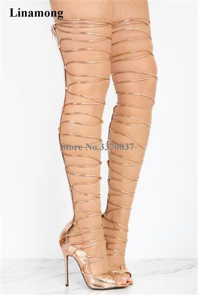 2018 новая мода женщины open toe золото черный шнуровка над коленом гладиатор boots ремни дизайн бедренной кости высокие длинные высокий каб, Black
2018 новая мода женщины open toe золото черный шнуровка над коленом гладиатор boots ремни дизайн бедренной кости высокие длинные высокий каб, Black